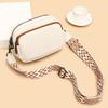 Leather Niche High-End Bag Women'S Simple Fashion Portable Shoulder Bag Crossbody Small Square Bag
