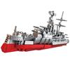 Soldati della Seconda Guerra Mondiale Esercito Serie Militare Nave da Battaglia Classe Vendetta Cacciacarri Distruttore Carri Armati Blocchi da Costruzione Mattoncini Set Modello Giocattolo