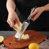 Kitchen Food Grater with Tube Handle Household Lemon Planer Gingers Garlic Shredders Chocolate Planer Tool Enduring