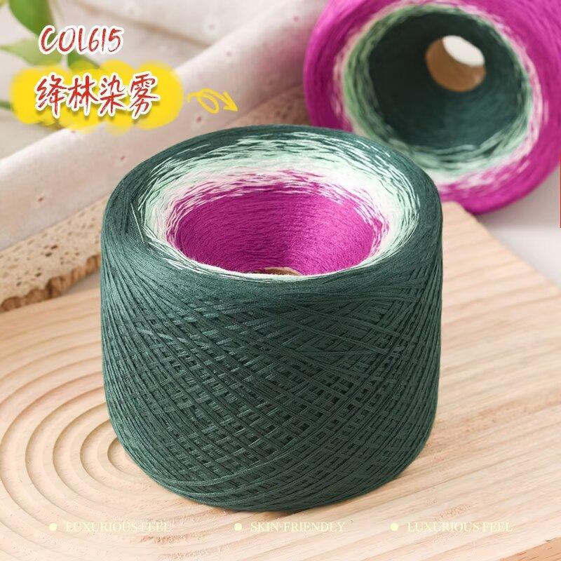 300G Gezwirnte Baumwolle Mischung Fantasie Kuchen Garn Handgemacht DIY Gestrickt Haken Schal Mantel Schal Garn