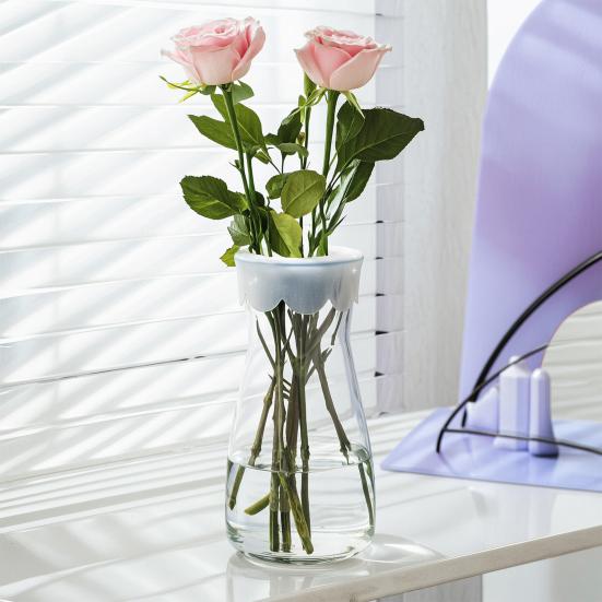Yousheng Blossom Grid Silicone Flower Arrangement, Reusable Floral Stem Holder for Vase, Flexible Waterproof Flower Grid for DIY Arrangements, Wedding
