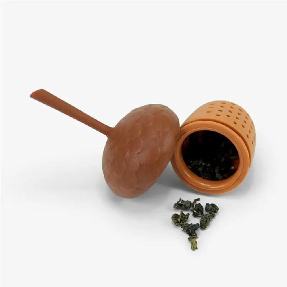 Silikon Eichel Teefilter Hitzebeständig Teefilter für Nachmittagstee