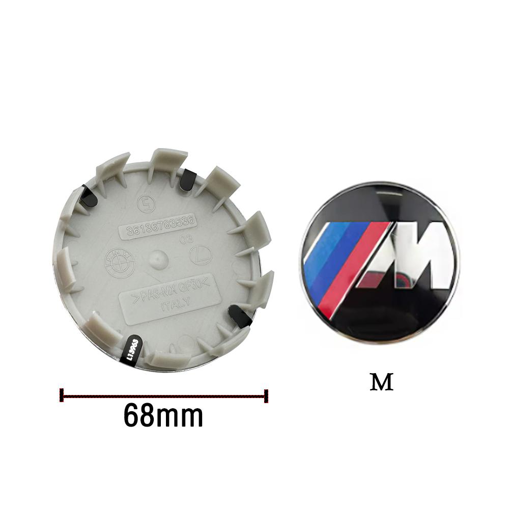 

4PCS 68MM 56MM Car Wheel Center Hub Cap For BMW mini E87 M Performance E36 E46 E60 E90 E91 E92 E93 F30 F20 M3 Car Accessories 4Pcs For BMW