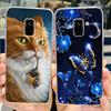 For Samsung Galaxy A8 Plus 2018 Case SM-A730F Luxury Painted Cover Soft Silicone Phone Case For Samsung A8 2018 A530F A8+ Bumper