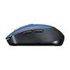 Sanwa Supply Bluetooth Blue LED Mouse (5 Buttons, Blue) MA-BB509BL
