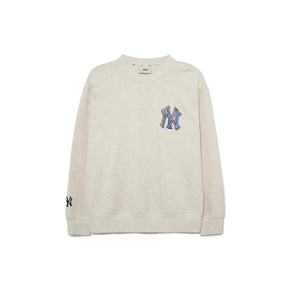 MLB Like Series Sweatshirts Unisex Crew Neck Moderate Regular 3AMTL2034-07BKS
