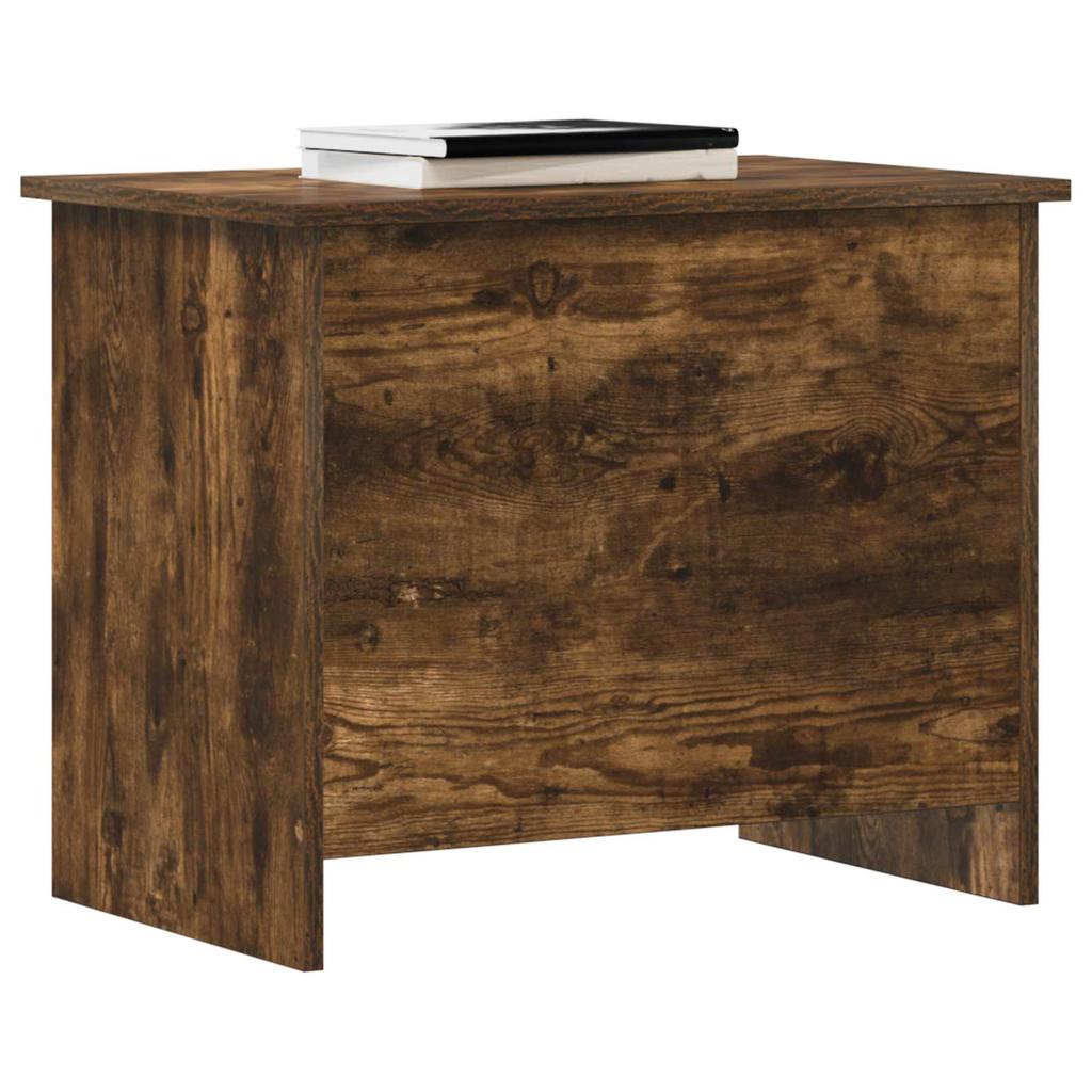 Storage Chest Smoked Oak 60 x 40 x 50 cm