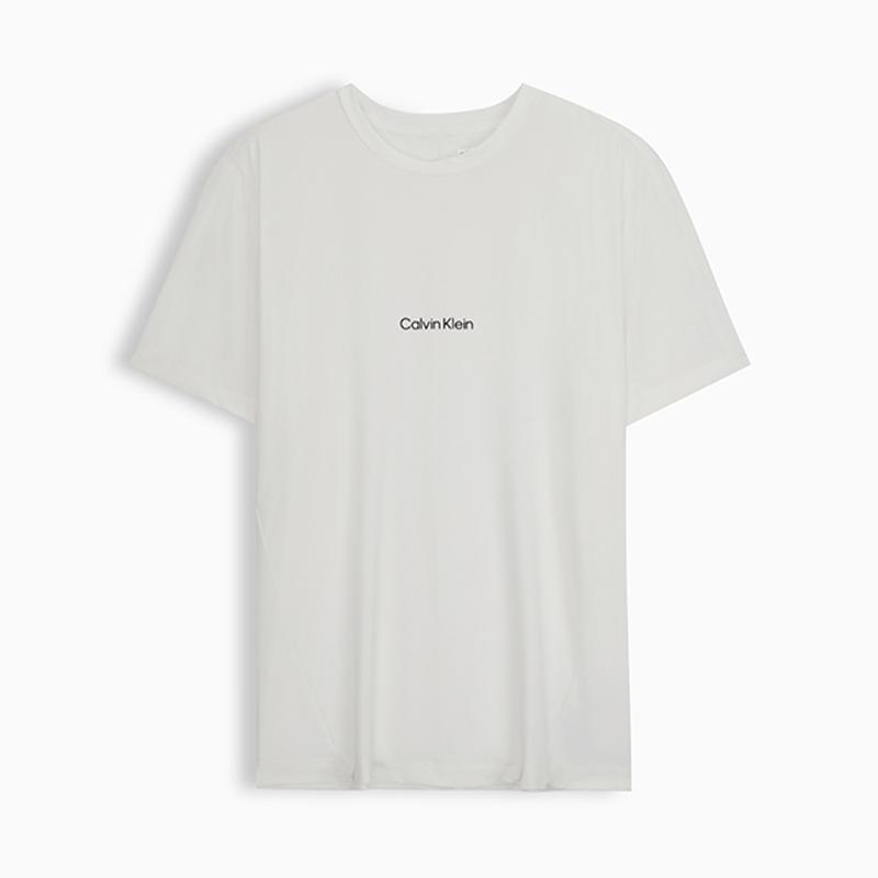 Calvin Klein Sport Casual Commuting Minimalist Letter Running Training Knit Short Sleeve T-Shirt Men Tops GMS6K105