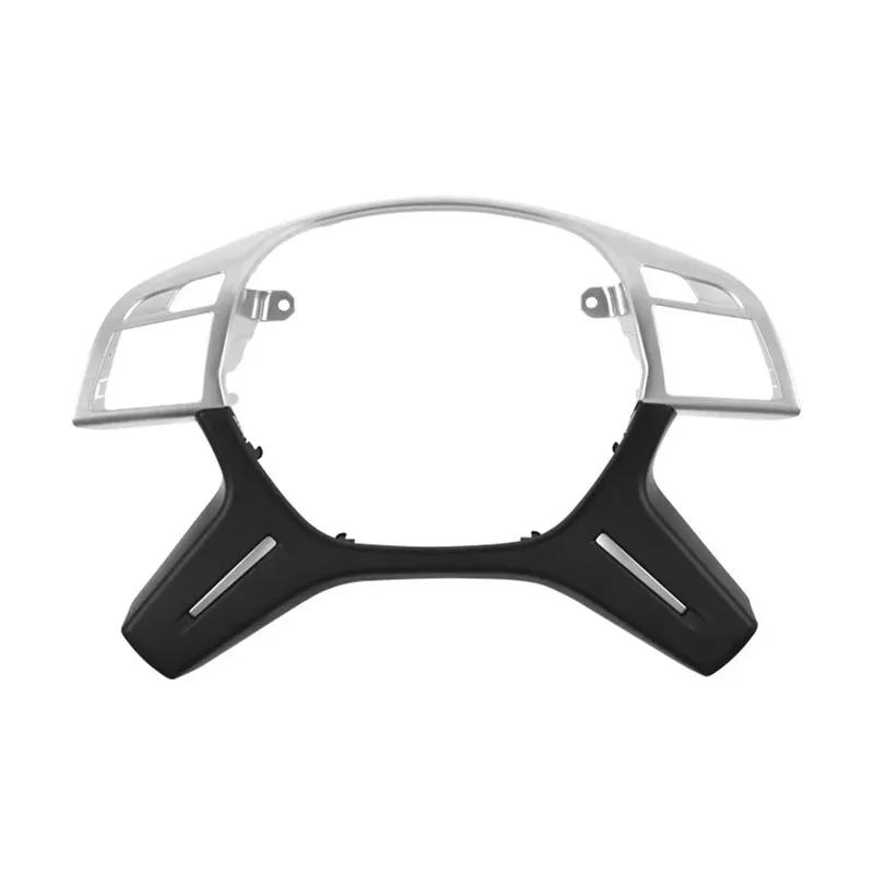 For Mercedes Benz C E M ML GL GLS G Class W204 W212 W166 W463 X166 2012- Car Steering Wheel Center Bezel Cover Trim