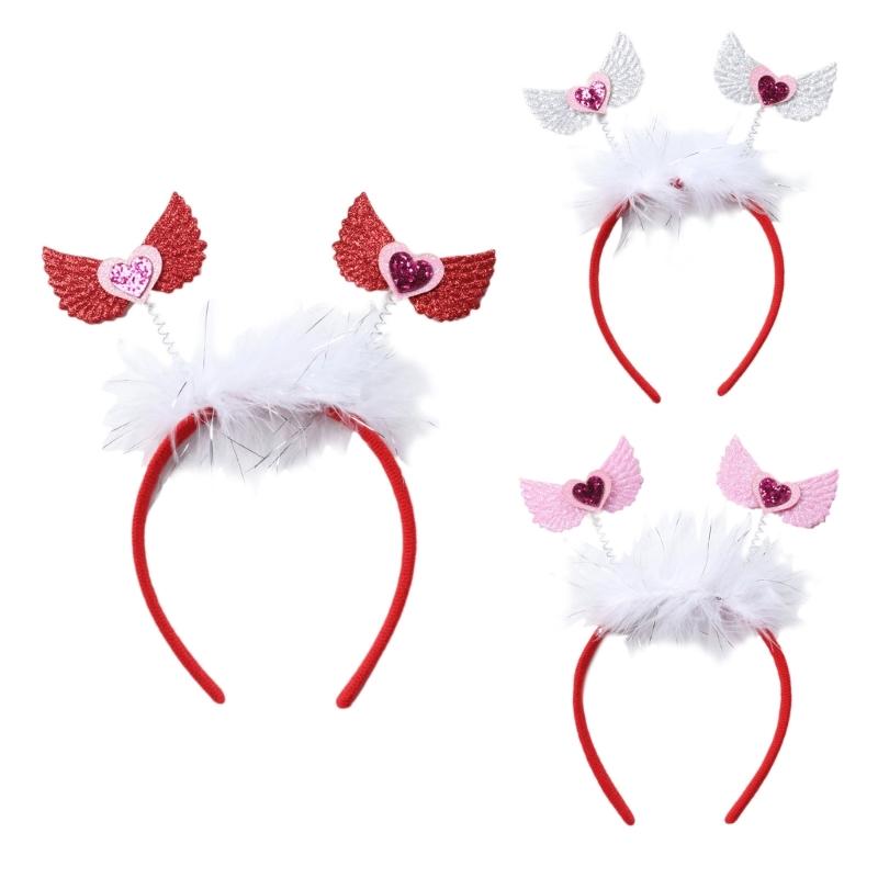 Valentines Day Headband Hair Hoop Costume Party Hair Accessories for Women