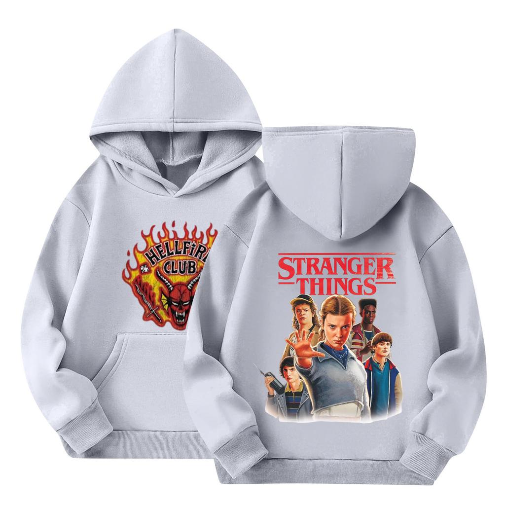 Kinder Kapuzenpullover mit Farbverlaufdruck Langarm Lockeres Sweatshirt Sweatshirt