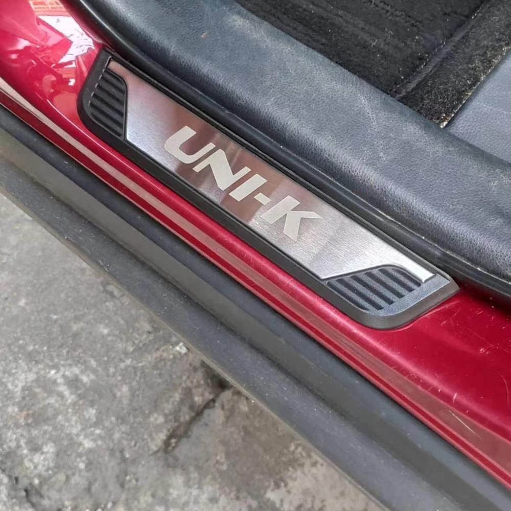 Car Accessories Threshold For Changan UNI-K UNI K Door Sill Protector Scuff Plate Trim Styling