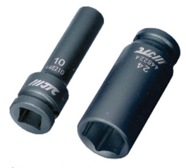 JTC 12PCS Deep Impact Socket Set Hand Tools Tool Box Roll Cabinet Drawer Tool Set Impact 6 Point Deep Socket JTCK4121 12.7mm