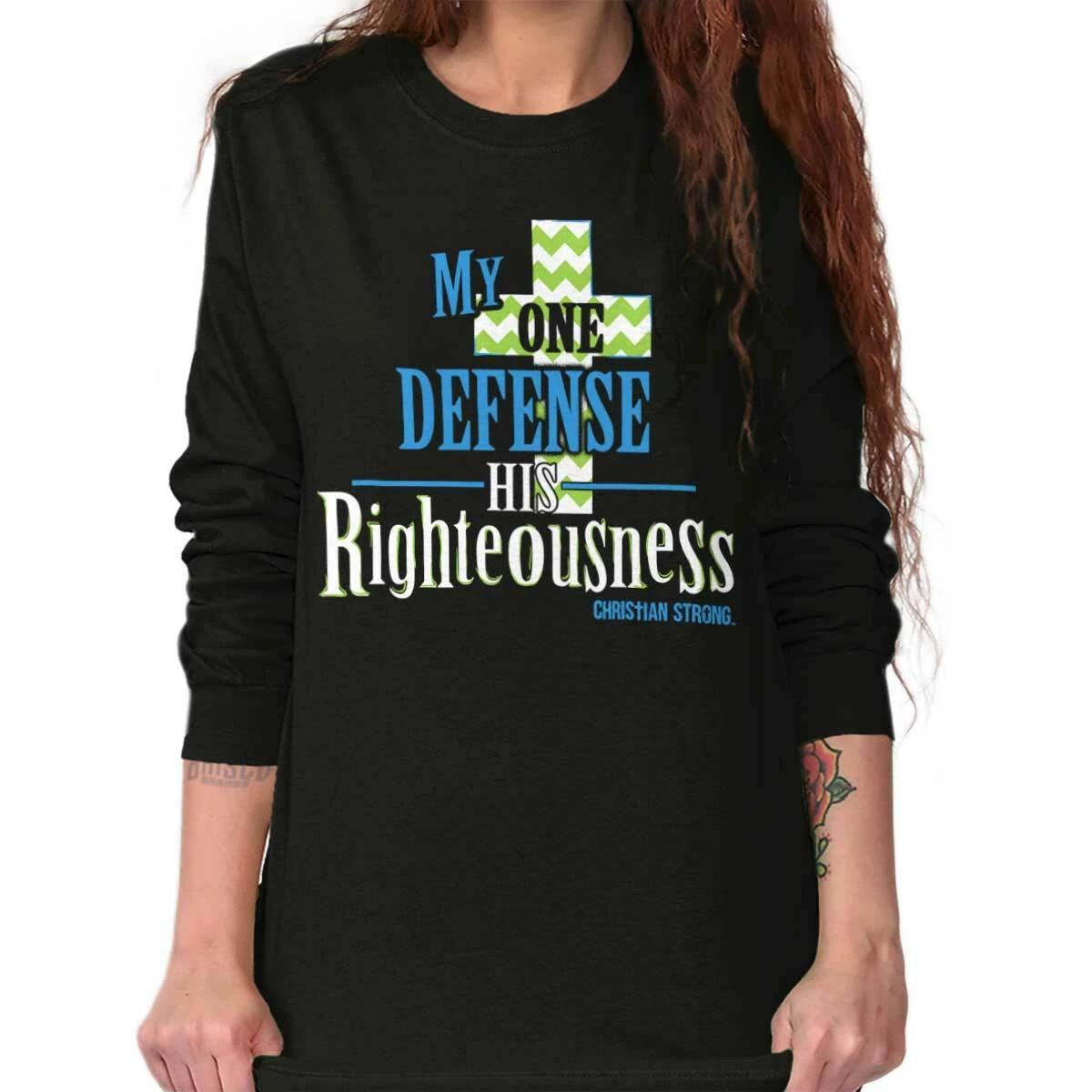 Cool Religious Jesus Christian Chevron Cross Long Sleeve T Shirt Tees For Women XXXXL