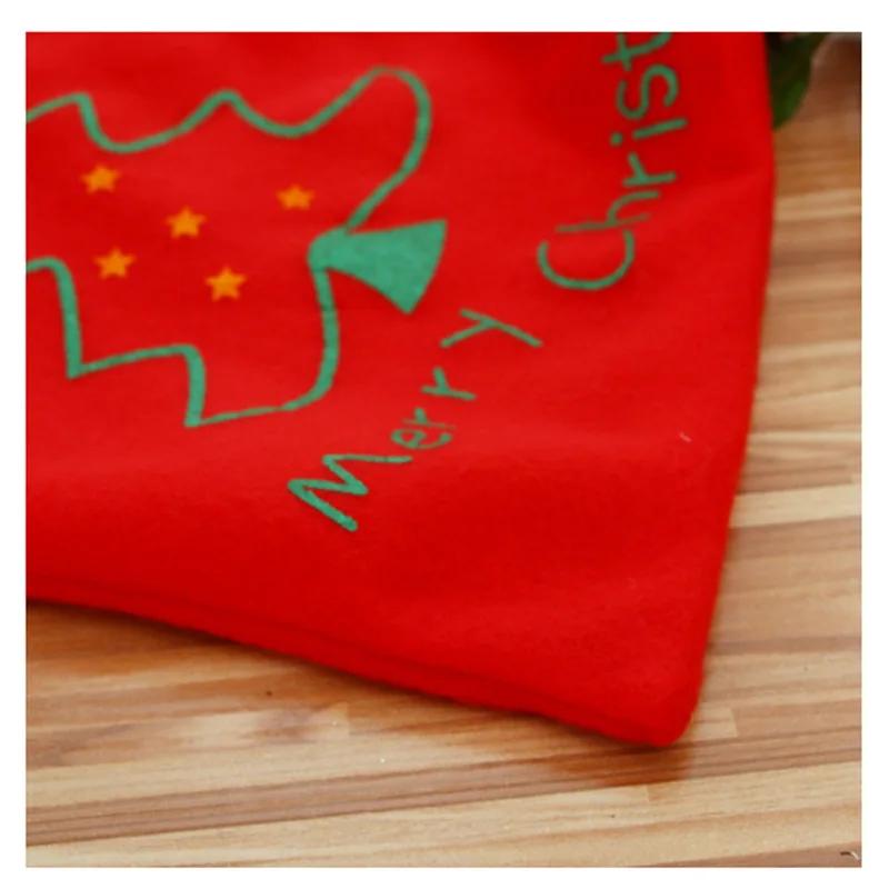 3PC Merry Chrismas Bag Kids Gift Candy Bags Pouch Mini Handbag Christmas Decoration for Home Party New Year Decoration