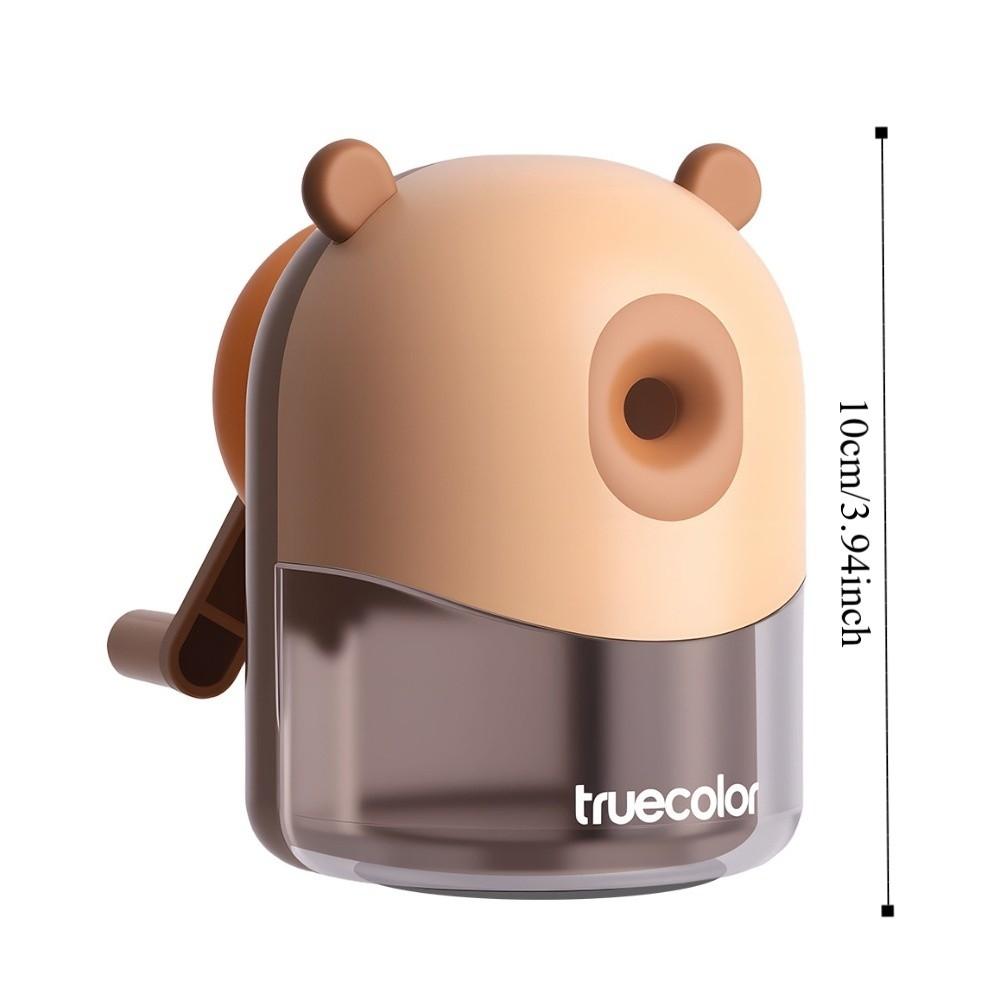 Hand-cranked Capybara Pencil Sharpeners Panda Cartoon Cartoon Pencil Cutter Cute Single Hole Pencil Cutter Tool Children