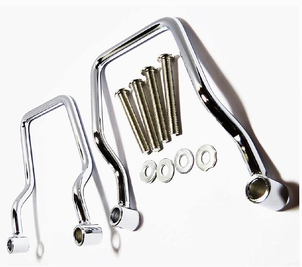 [Life Design Johnson.45] Honda V-Twin Magna 250/750 Bag Support HONDA V-Twin MAGNA Steel Chrome