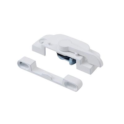White Sliding Window Door Lock Zinc Alloy Door Security Latch Window Door Handle Lock Anti-Pry Design Hardware Accessories