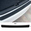 New Universal Leather Door Sill Protection Strip Imitation Carbon Fiber Auto Trunk Decoration Car Rear Bumper Protection Strip