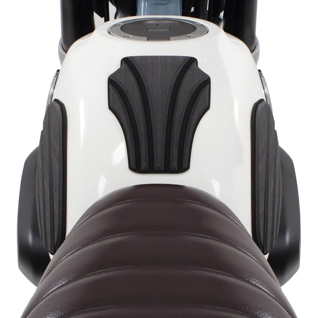 Special Parts Takekawa Tankpad-Set (Rauch/Schwarz) für Monkey 125 (JB02/JB03/JB05)