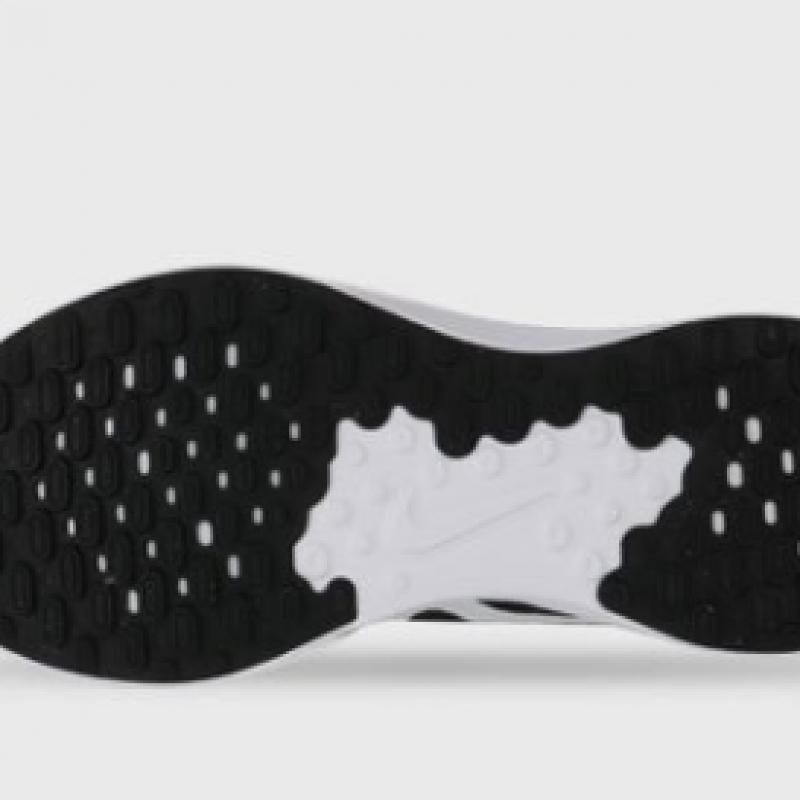 Nike Sport Shoes Revolution 7 Mens Black White Fb2207 001