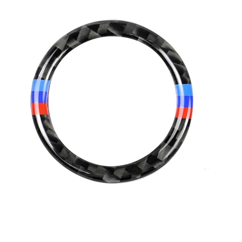 Auto Motor Start Stop Tlačítko Ozdobný kroužek Auta Styl příslušenství pro BMW řady 1/3/5 E87 E90 E60 320