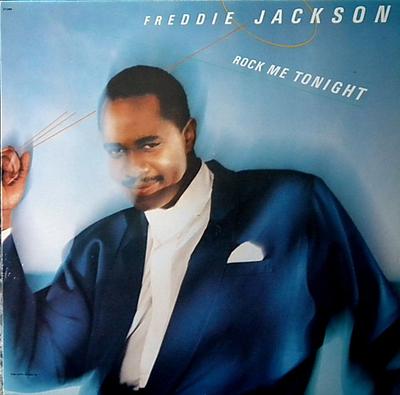 Disque vinyle FREDDIE JACKSON Rock Me Tonight ST12404 Capitol Records 1985 Canada SoulFunk Occasion