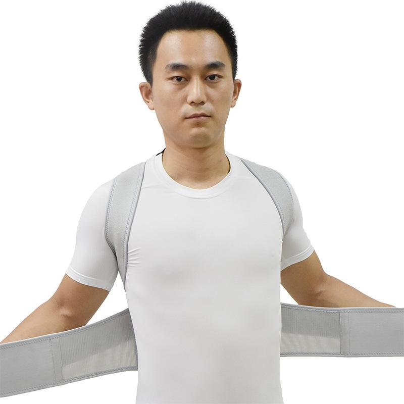 Alloy Support Shoulder Orthopedic Corset Spine Pain Relief Upper Back Brace Posture Corrector For Men Women