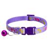Multi-Color Adjustable Pet Collar with Bell for Cats and Dogs - New Fashion Paw Print Design