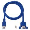 AINEX Panel Mount USB 3.0 Cable, Type-A Connection, USB-022A