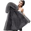 Women's Parka New Fashion Women Winter Jacket Fake Fur Collar Oversized Long Coat Hooded Warm Lining Female Puffer Jacket Parkas