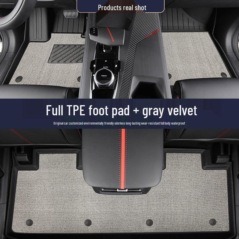 Waterproof TPE Floor & Trunk Mats for Changan Oshan Z6/Z6iDD - Full Coverage