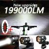Beste Mountainbike-Lichter mit Blitzfunktion für Nachtfahrten, superhelles, wasserdichtes T6-LED-Fahrradlicht mit kostenlosem Zoom, wiederaufladbares Fahrrad über USB