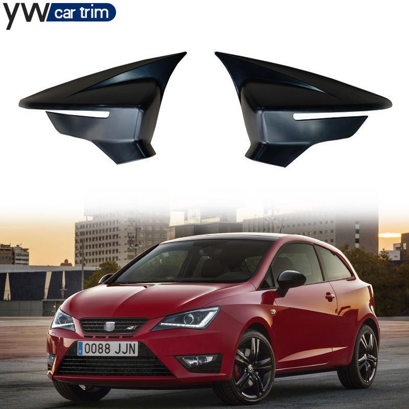 

Applicable13SeatLeonModification Horn Крышка зеркала заднего вида Декоративная наклейка Крышка зеркала заднего вида Защитная оболочка 13SeatLeon-Horn Rearview