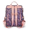 Fashionable 1-piece women's bag, Chinese style leisure personality versatile backpack, convenient large capacity trend printed b