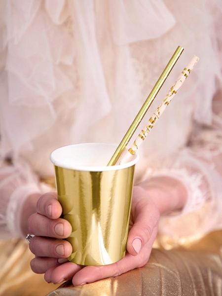 Paper Straws, Powder Pink, 19.5cm