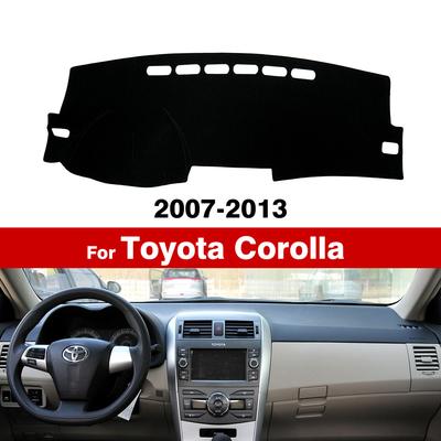 Pro Toyota Corolla 2007 2008 2009 2010 2011 2012 2013 Podložka na palubní desku Stínítko proti slunci Koberce proti UV záření Autopříslušenství Kryt palubní desky auta