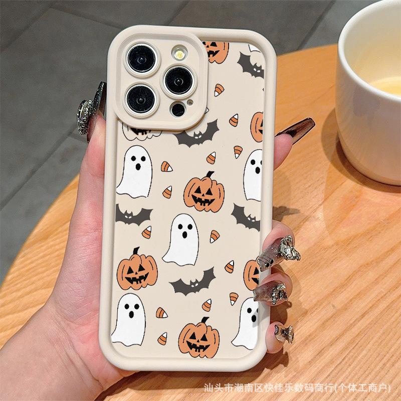 Trend pumpkin for Apple 15 all-inclusive iPhone16 anti-drop 13/12/11 PROMAX mobile phone case 14PLUS