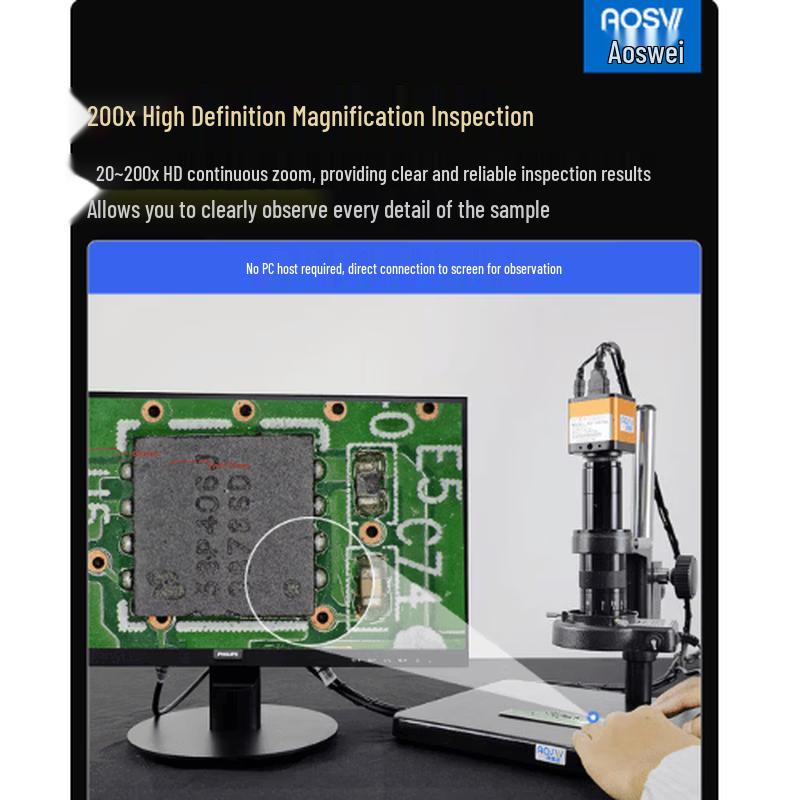 AOSVI Professional Electronic Detection Microscope