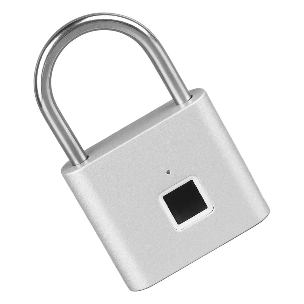 Fingerprint Padlock Keyless Waterproof Biometric Electronic Lock USB Rechargeable