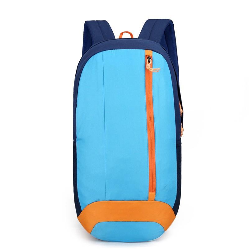 

Kids Light Outdoor Backpack Sports Bag Travel Bag Large Capacity Proof Splash Light Blue