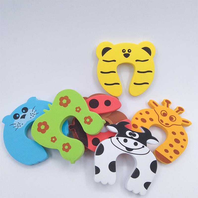 Cartoon Animal EVA Baby Door Stopper - Anti-Pinch Hand Safety Block
