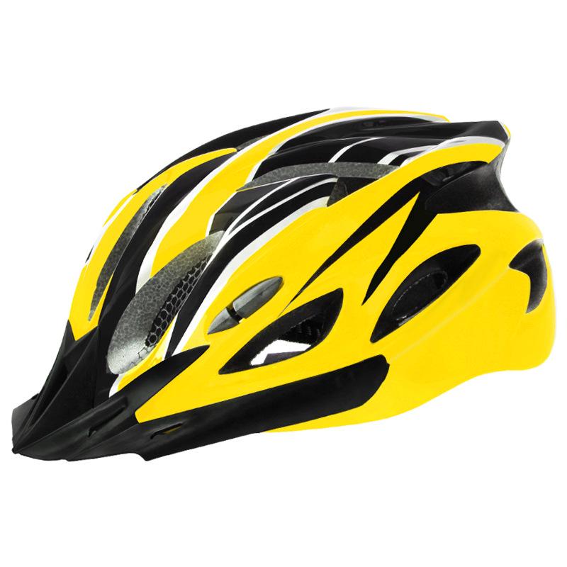 Bicycle Helmet One-piece Cycling Helmet Mountain Bike Road Bike Gear for Men and Women Hard Hat Accessories