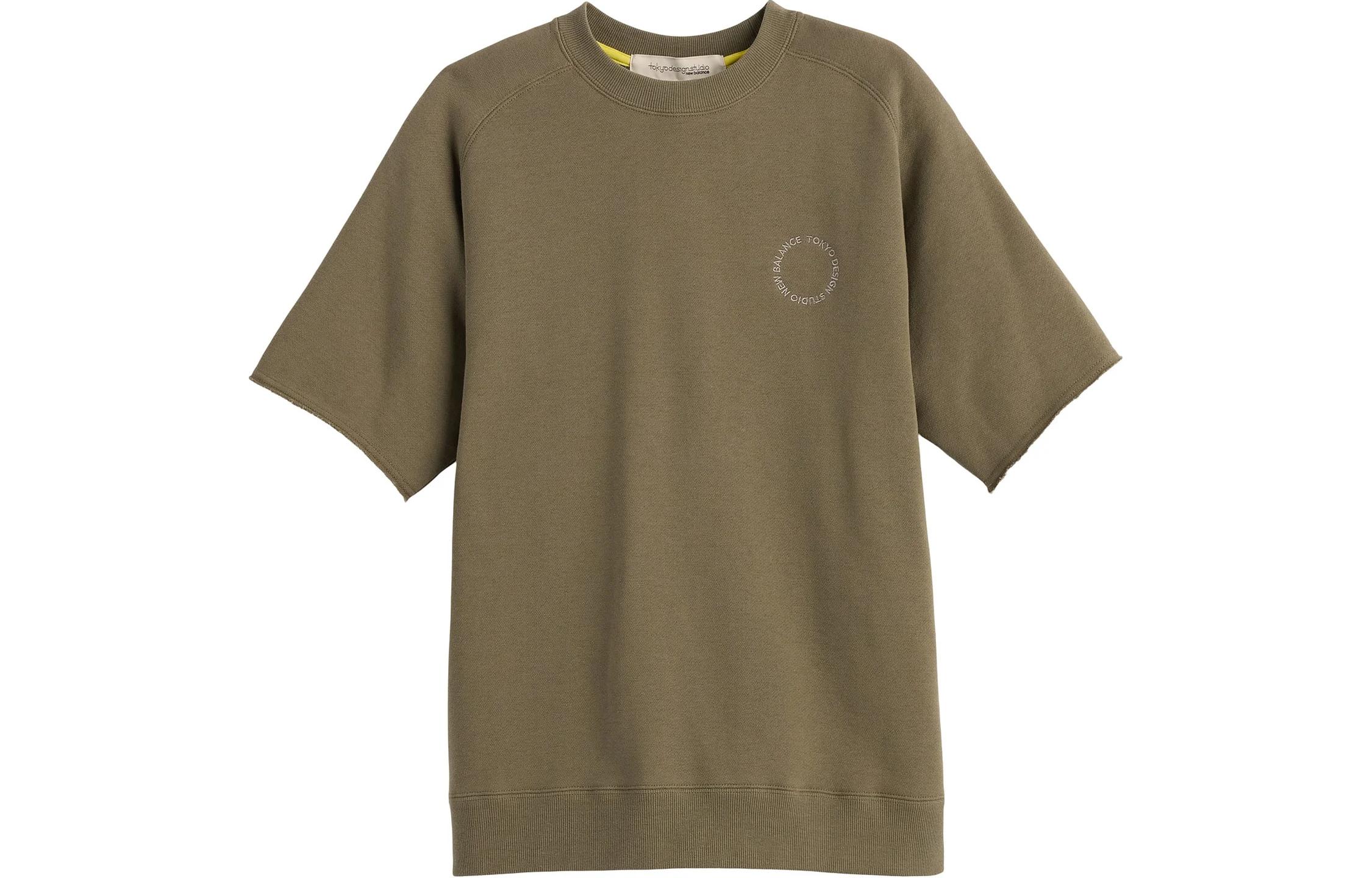 New Balance T Shirt Unisex Stealth Green UT45173-CGN 0