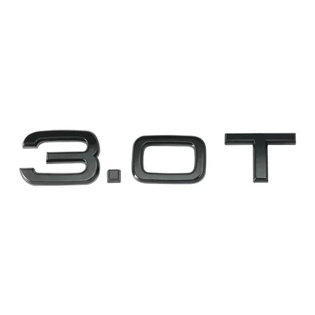 2026 Hot 3D ABS Car Sticker Rear Trunk Logo Badge Sport Edition Emblem For Audi TT Q3 Q5 Q7 A4 A5 A6 A7 A8 1.8T 2.0T 3.0T Car Accessories