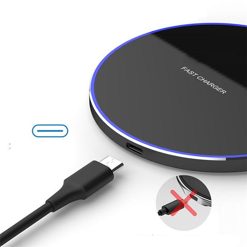 30W 20W 15W Fast Wireless  phone Charger EU US QC 3.0 plug Charger Pad for iPhone 11 Samsung Xiaomi Wireless   Charging Station