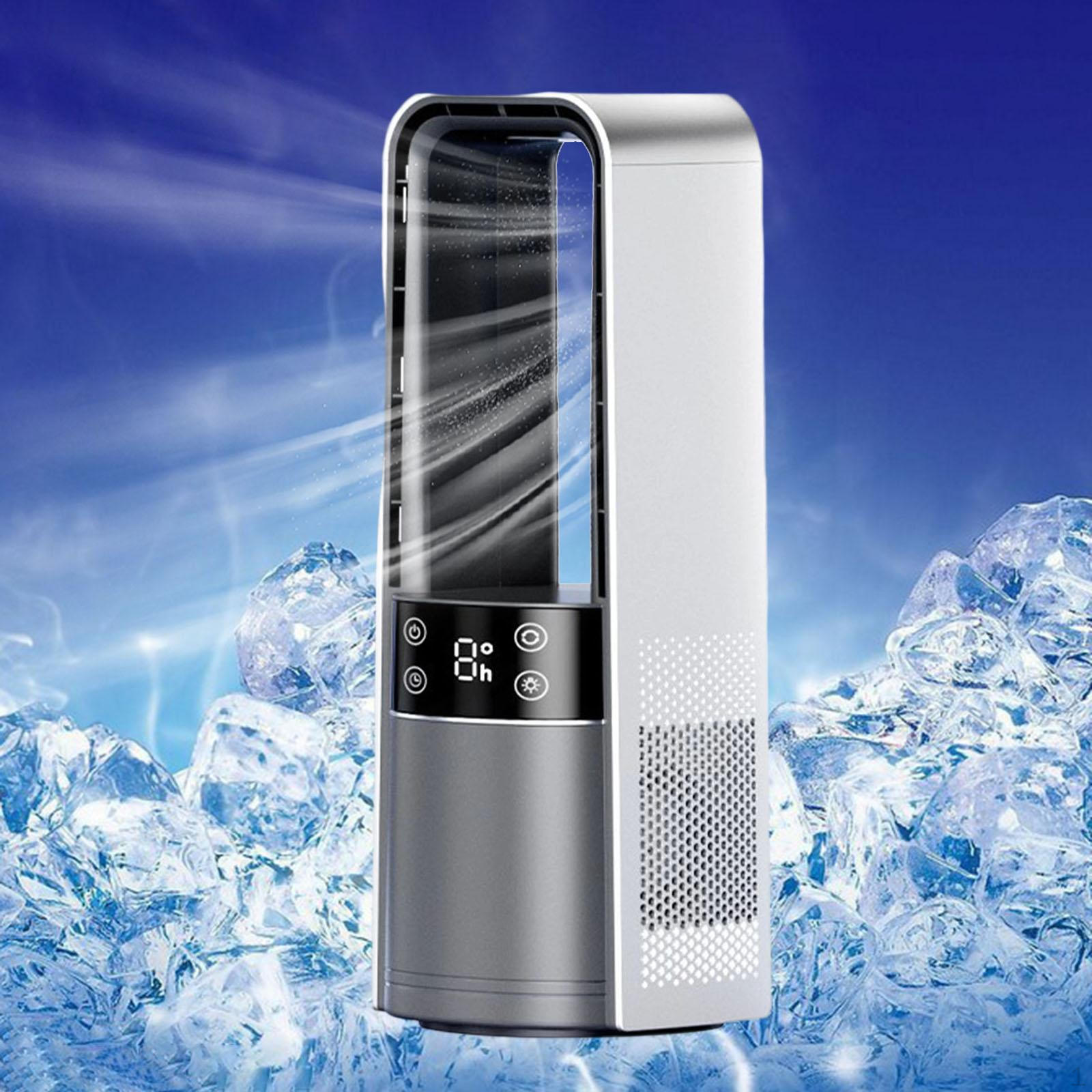 

Бесшумный настольный вентилятор, персональное охлаждение, перезаряжаемый, портативный кондиционер с 4 скоростями для