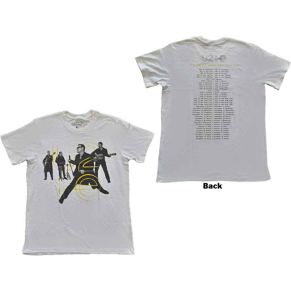 U2 Live Action Official Tee T-shirt Mens XXL