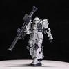 GTO ZAKU II White Wolf Shin Matsunaga HG 1/144 Mech Assembly Model Kit Action Figures Boys' Puzzle Toys Desktop Decoration Doll