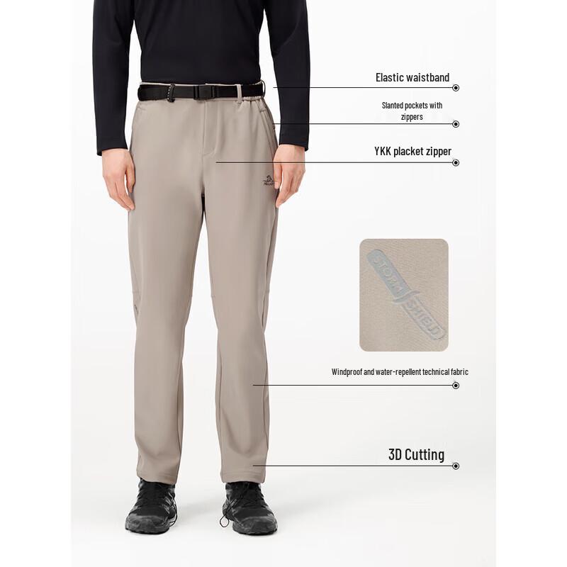 Pelliot Men's Outdoor Softshell Hiking Pants
